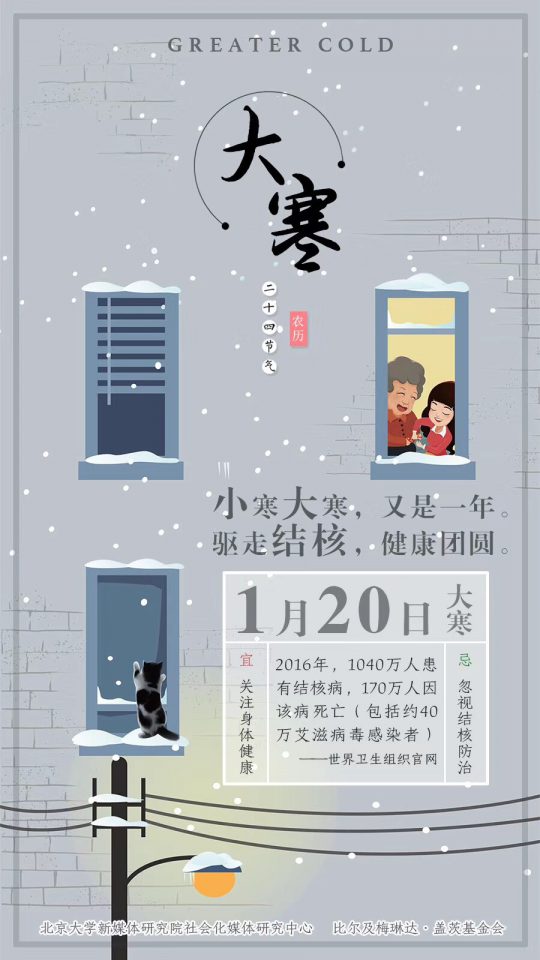 大寒：驱走结核 健康团圆